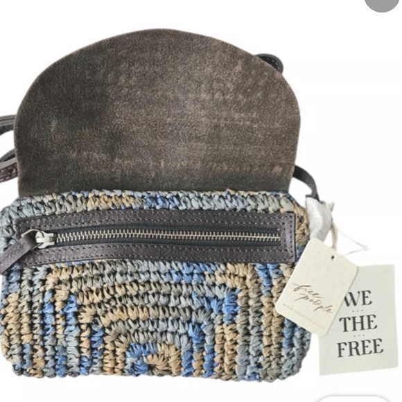 Free People We The Free Rider Raffia Crossbody - Picture 5 of 13